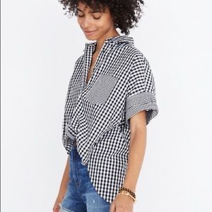 Madewell gingham Courier Shirt